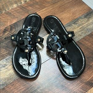 Tory Burch Black Sandals 7